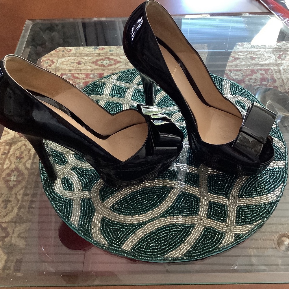 Patent leather Fendi heels